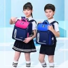 Wholesale of new 2023 styles of children's schoolbags for boys and girls in grades one, two, three to six, featuring ultra-lightweight neck protection and burden reduction Specification image